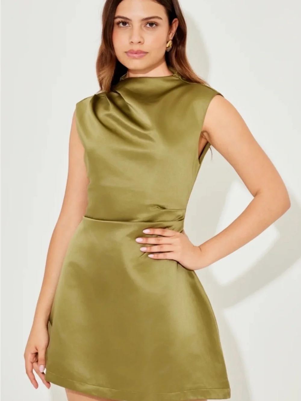 Odd Muse London Olive Green Mini - Picture 2 of 6